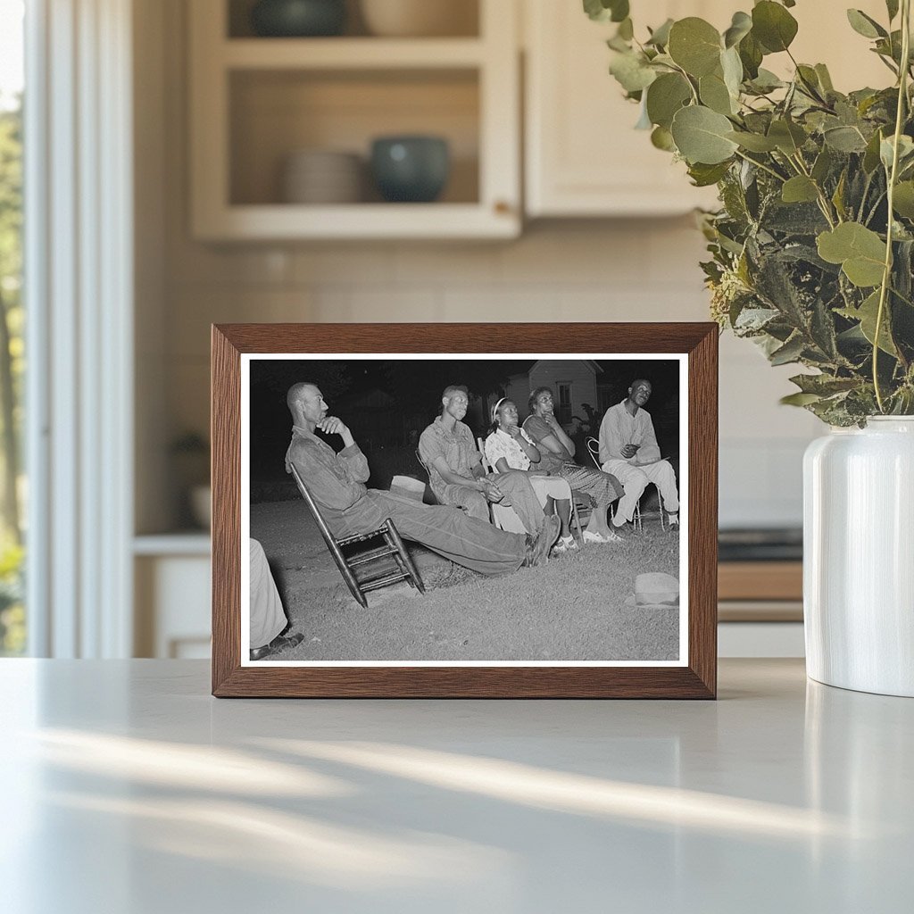 Vintage 1939 Image of Workers Alliance Meeting in Oklahoma - Available at KNOWOL