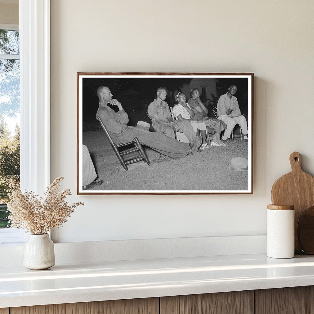 Vintage 1939 Image of Workers Alliance Meeting in Oklahoma - Available at KNOWOL