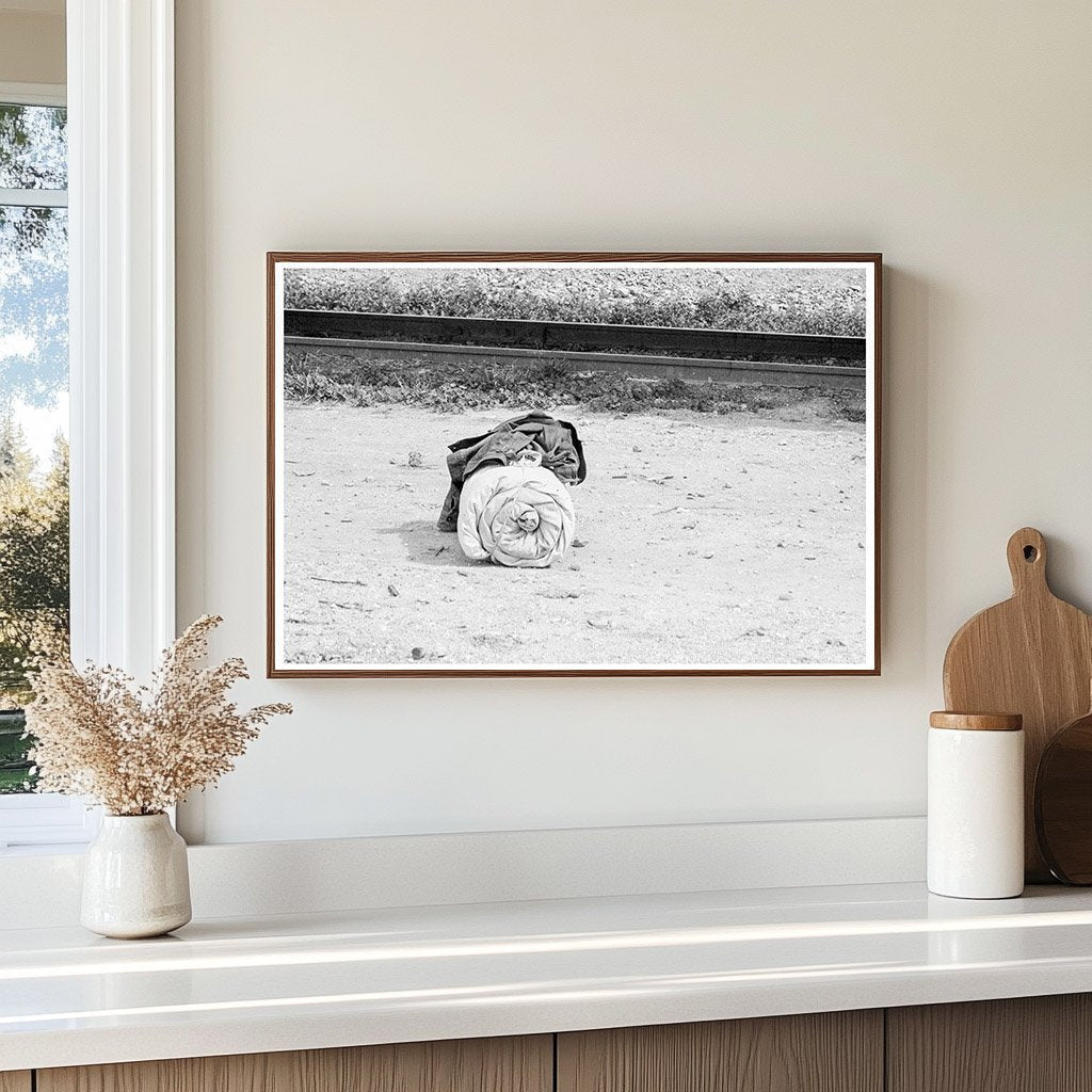 Vintage 1939 Photo of Worker Near Pea Packing Plant California - Available at KNOWOL