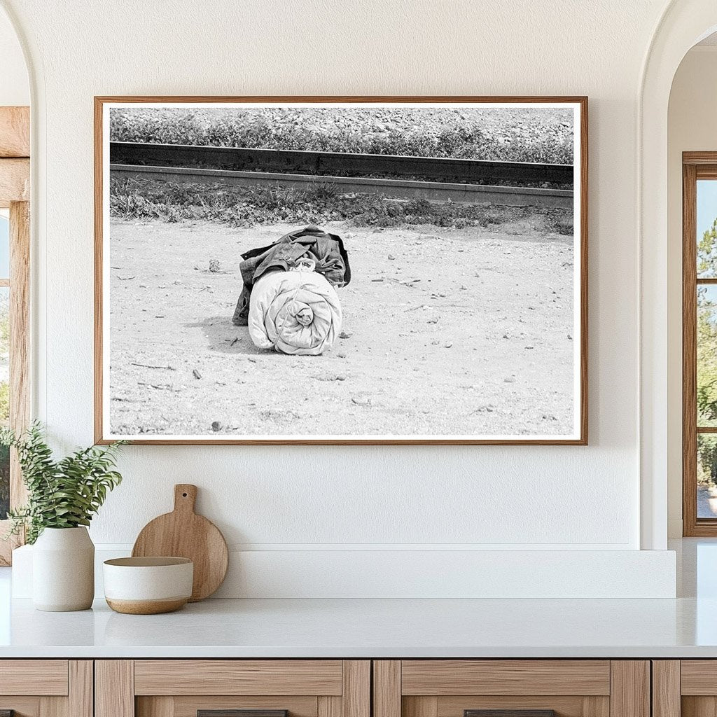 Vintage 1939 Photo of Worker Near Pea Packing Plant California - Available at KNOWOL