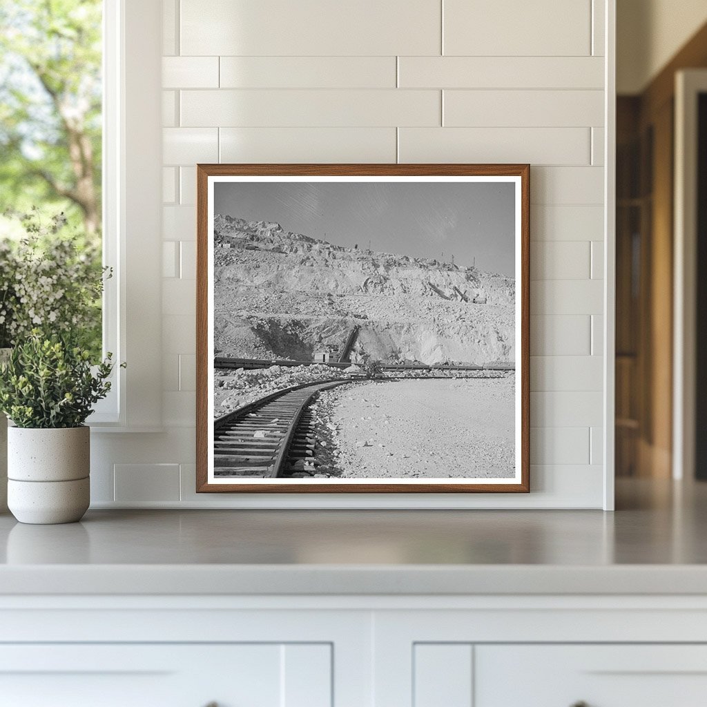 Vintage 1940s Copper Ore Loading in Morenci Arizona - Available at KNOWOL