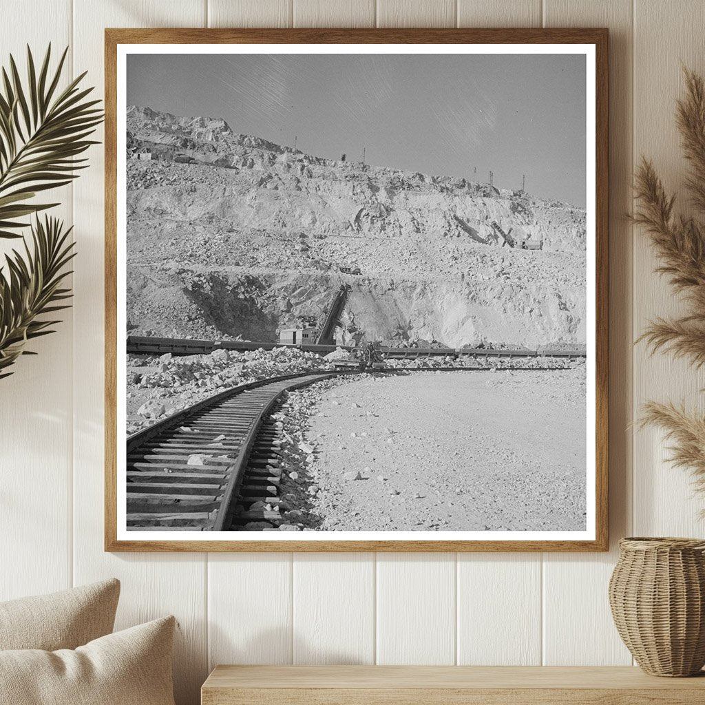 Vintage 1940s Copper Ore Loading in Morenci Arizona - Available at KNOWOL