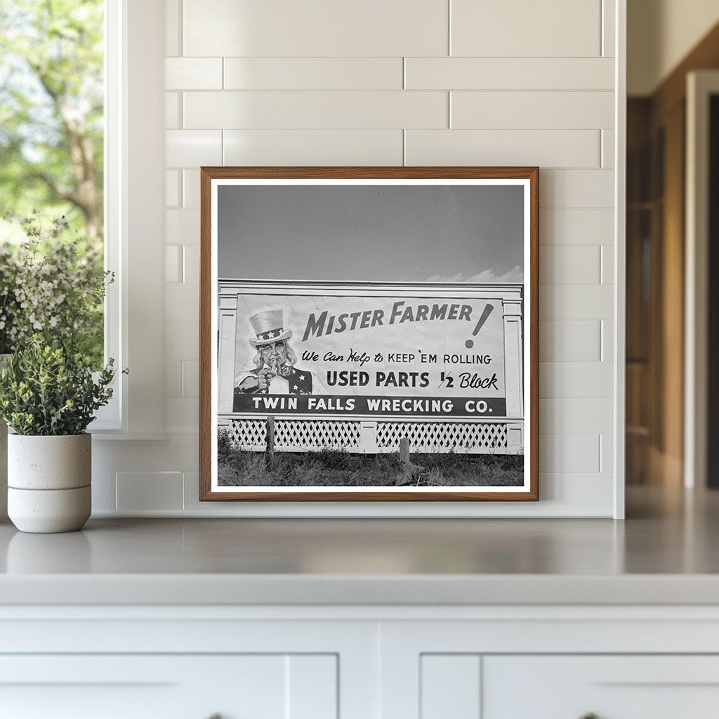 Vintage 1942 Photo of Idaho During World War II - Available at KNOWOL