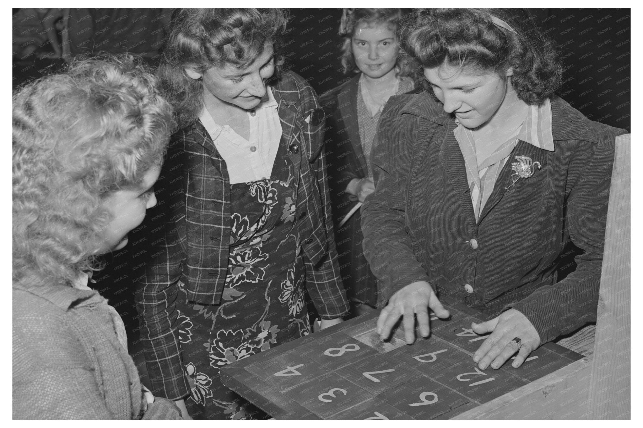 Vintage 1942 Recreation Camp for Farm Workers California - Available at KNOWOL