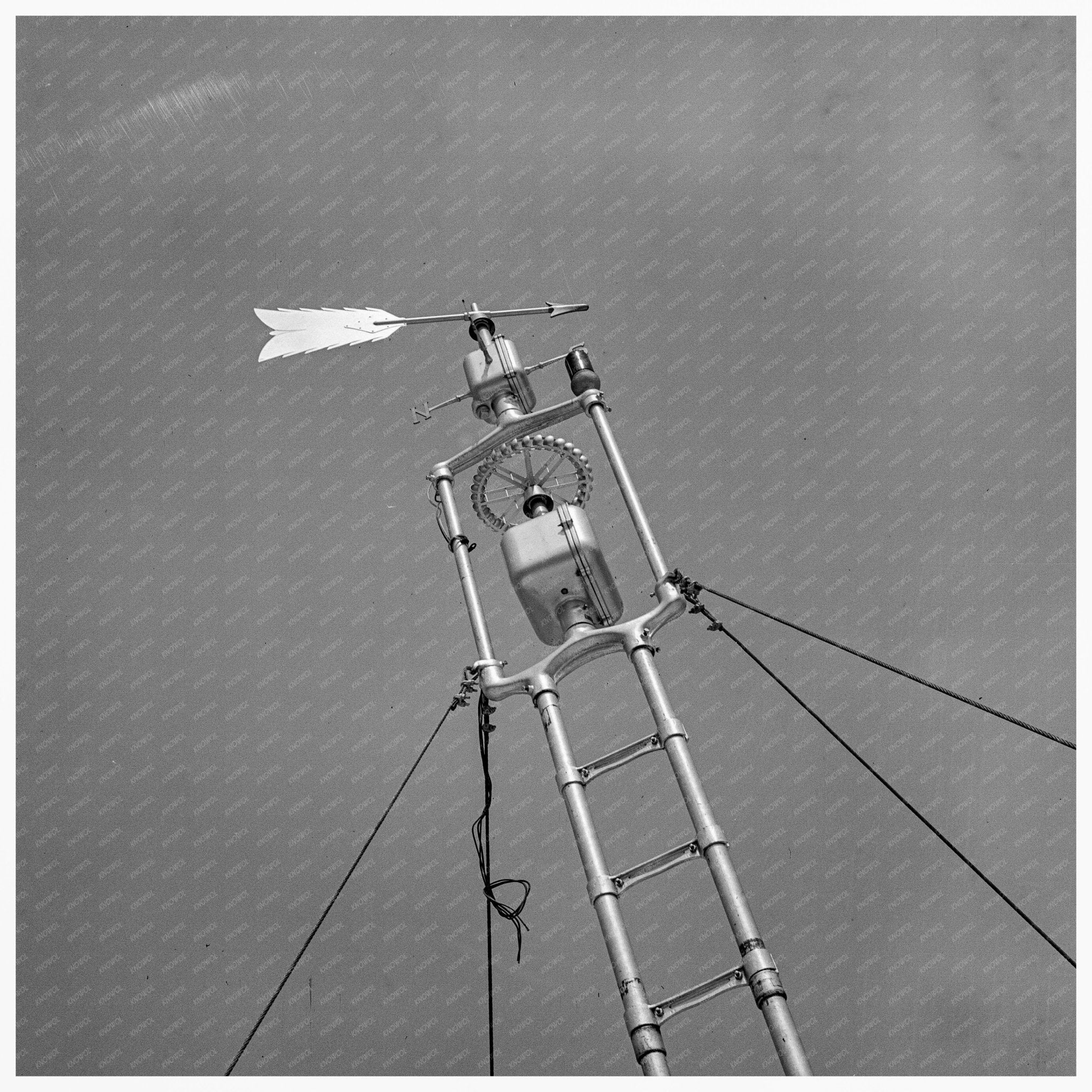 Vintage 1942 Weather Instrument for U.S. Marine Corps Glider Training Parris Island - Available at KNOWOL