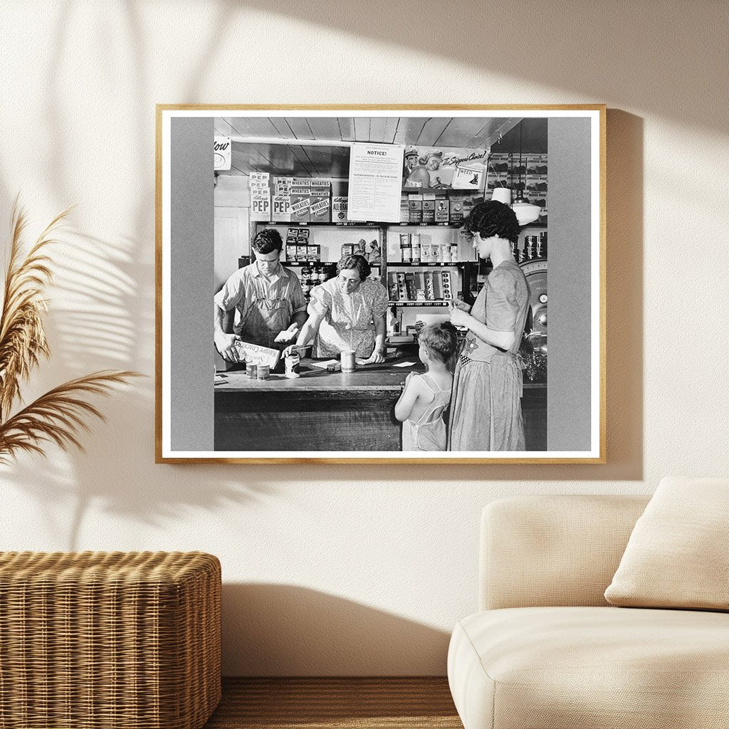 Vintage 1950 West Danville Vermont General Store Scene - Available at KNOWOL