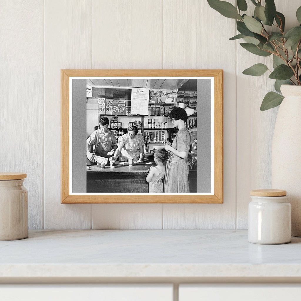 Vintage 1950 West Danville Vermont General Store Scene - Available at KNOWOL