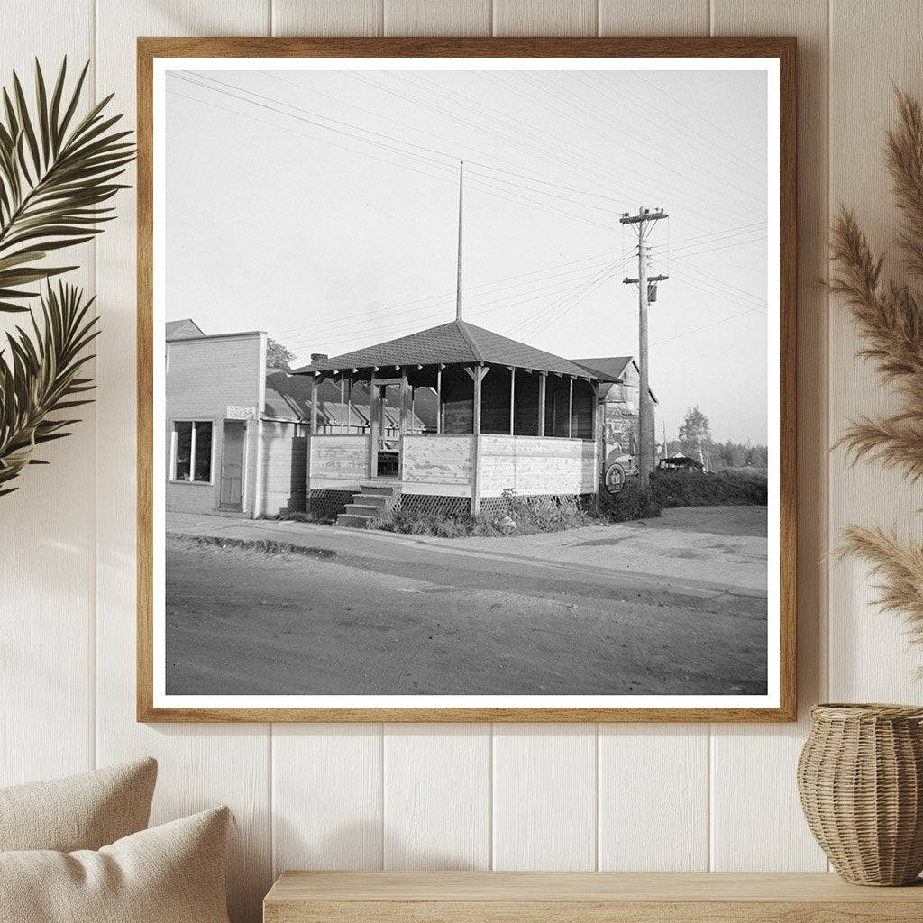 Vintage Bandstand in Littlefork Minnesota 1937 - Available at KNOWOL