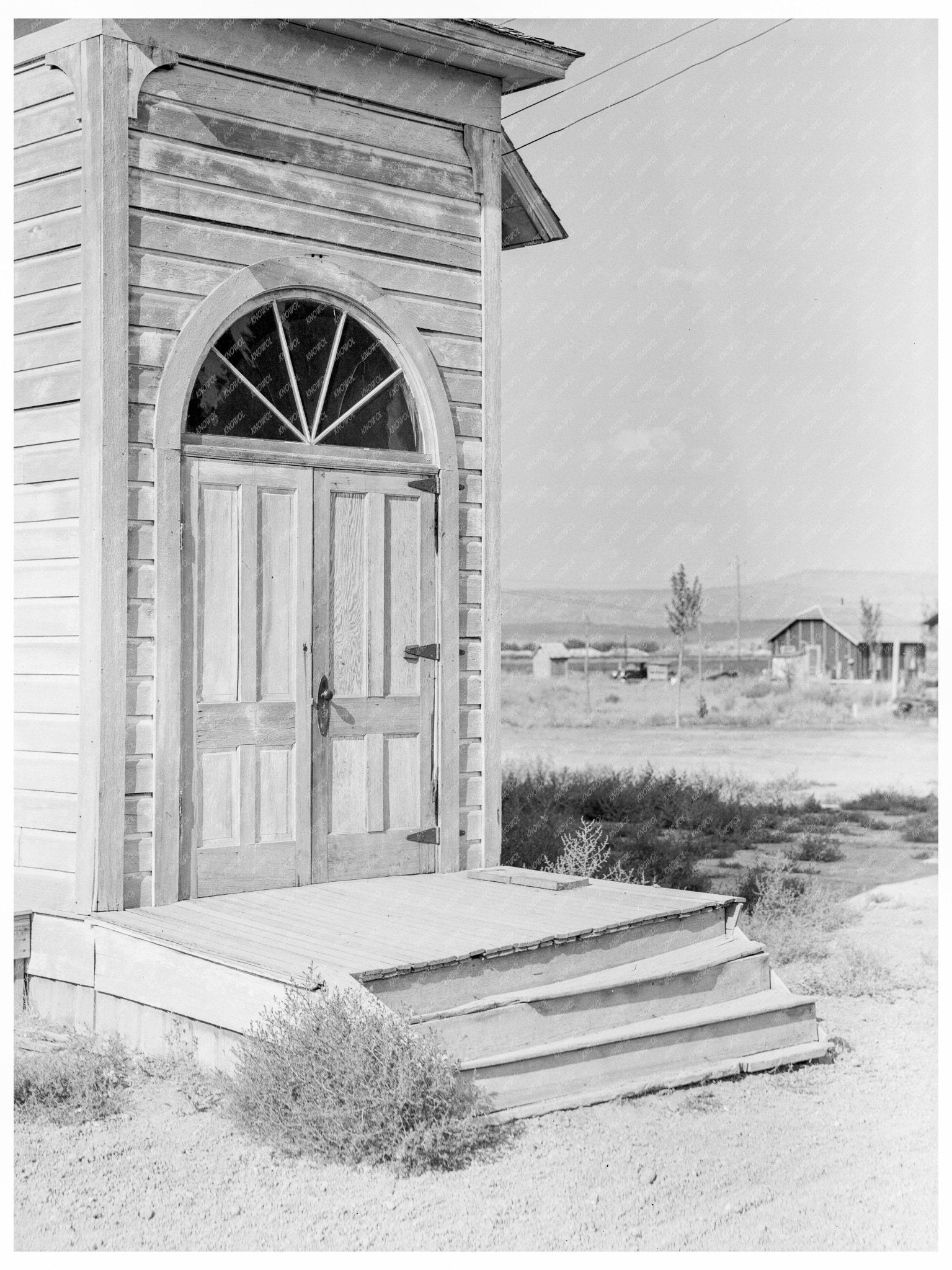 Vintage Catholic Church in Merrill Oregon 1939 - Available at KNOWOL