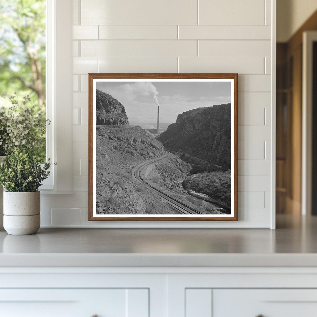 Vintage Copper Mine Railroad Morenci Arizona Early 20th Century - Available at KNOWOL