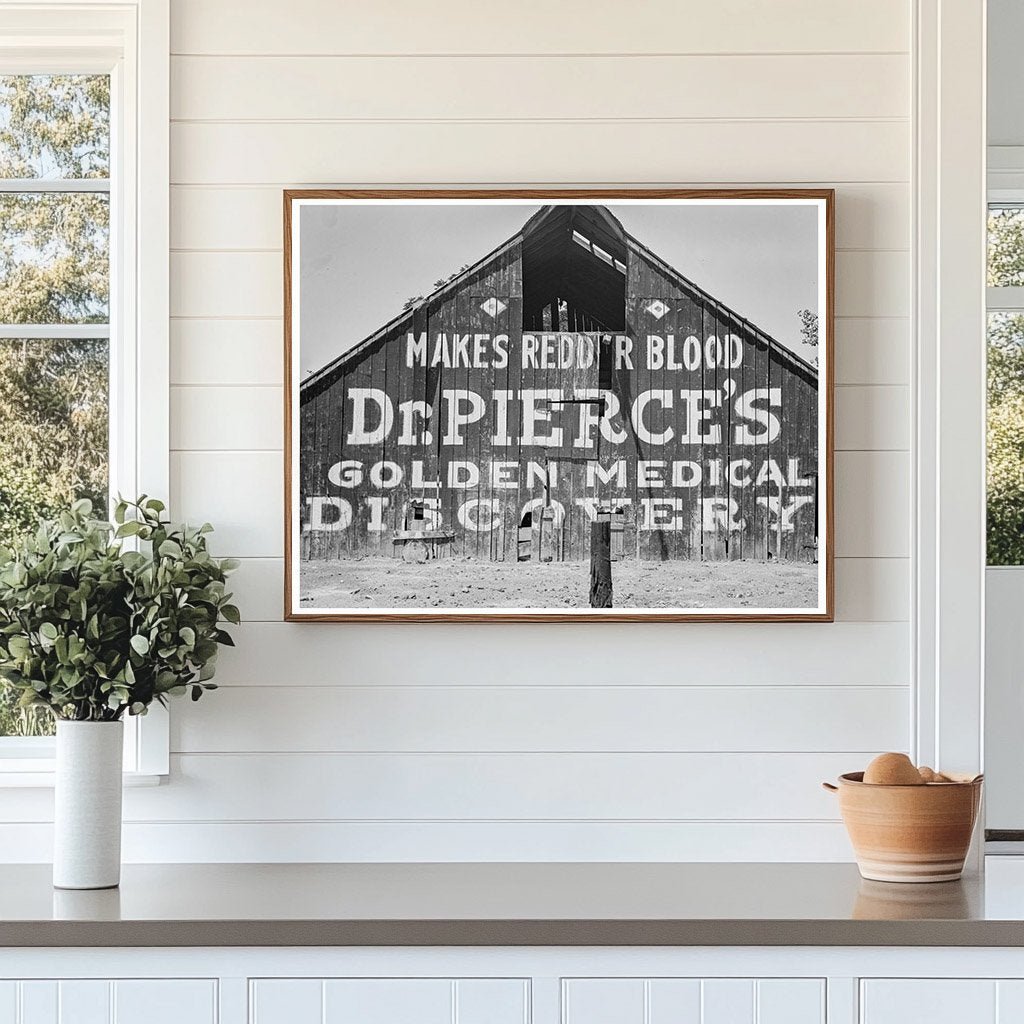 Vintage Dairy Barn in California May 1939 - Available at KNOWOL