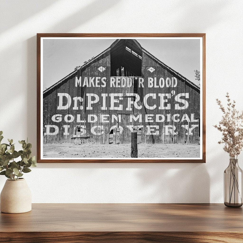 Vintage Dairy Barn in California May 1939 - Available at KNOWOL