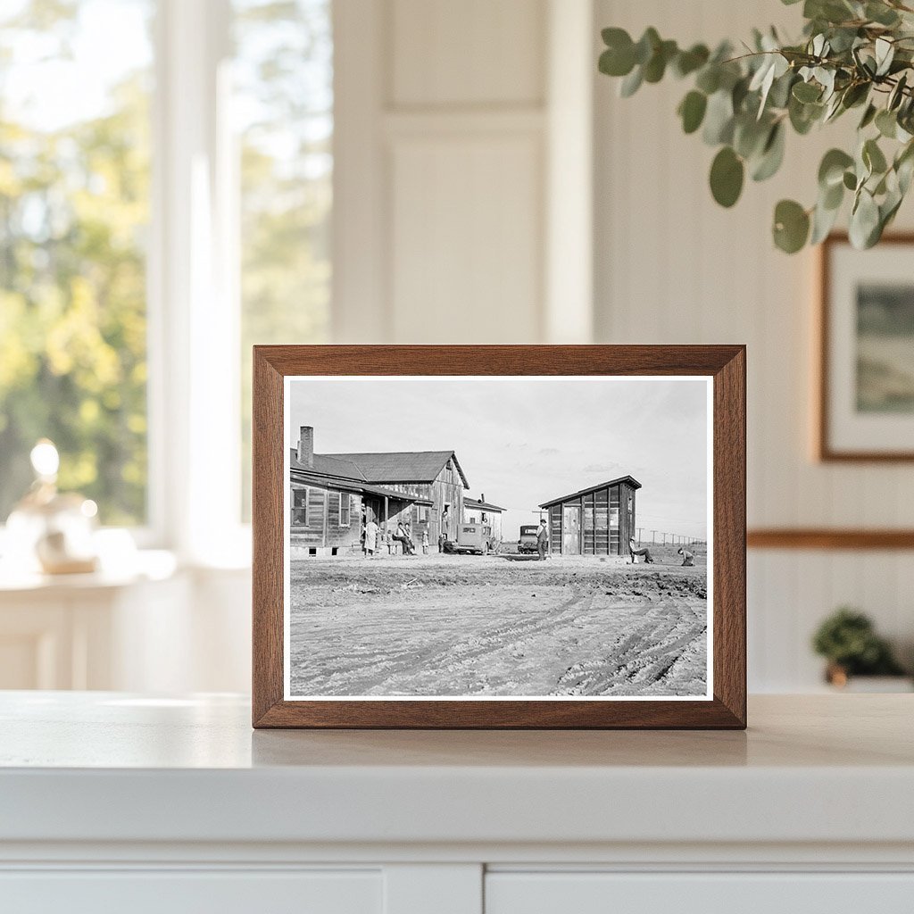 Vintage House for Migrant Families Firebaugh California 1939 - Available at KNOWOL