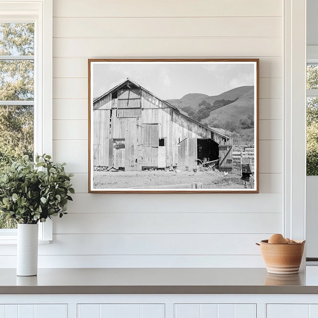 Vintage Italian Farmers Farmyard California 1939 - Available at KNOWOL