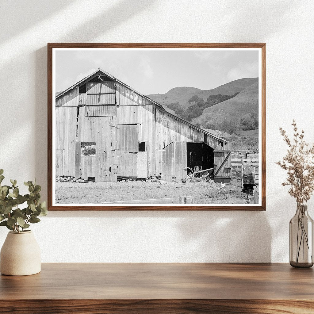 Vintage Italian Farmers Farmyard California 1939 - Available at KNOWOL