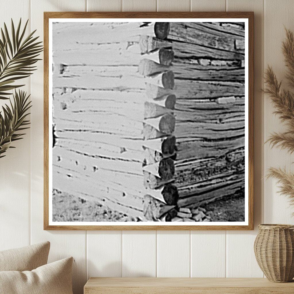 Vintage Log Church in Arnegard North Dakota 1937 - Available at KNOWOL