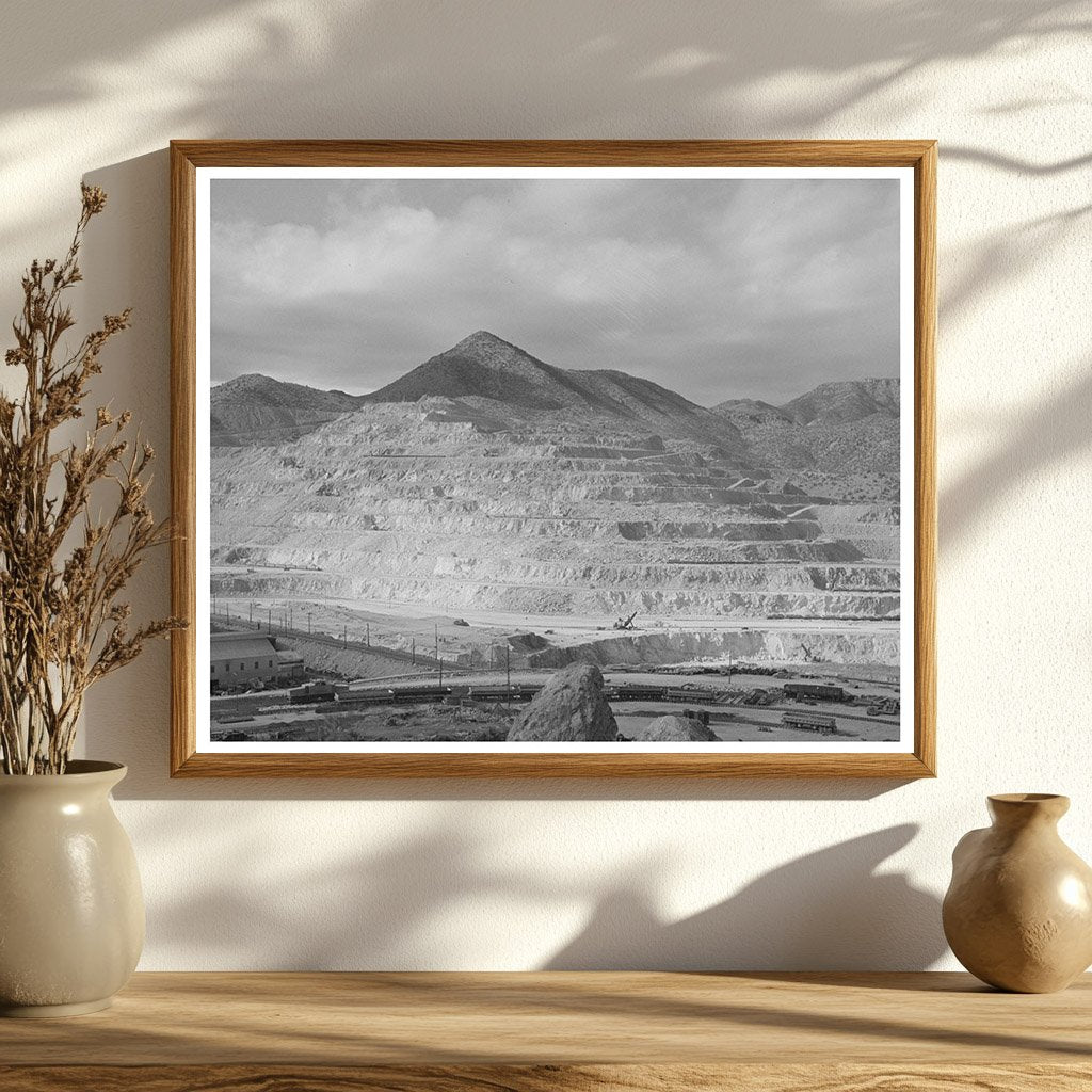 Vintage Open - Pit Copper Mine Morenci Arizona Early 20th Century - Available at KNOWOL