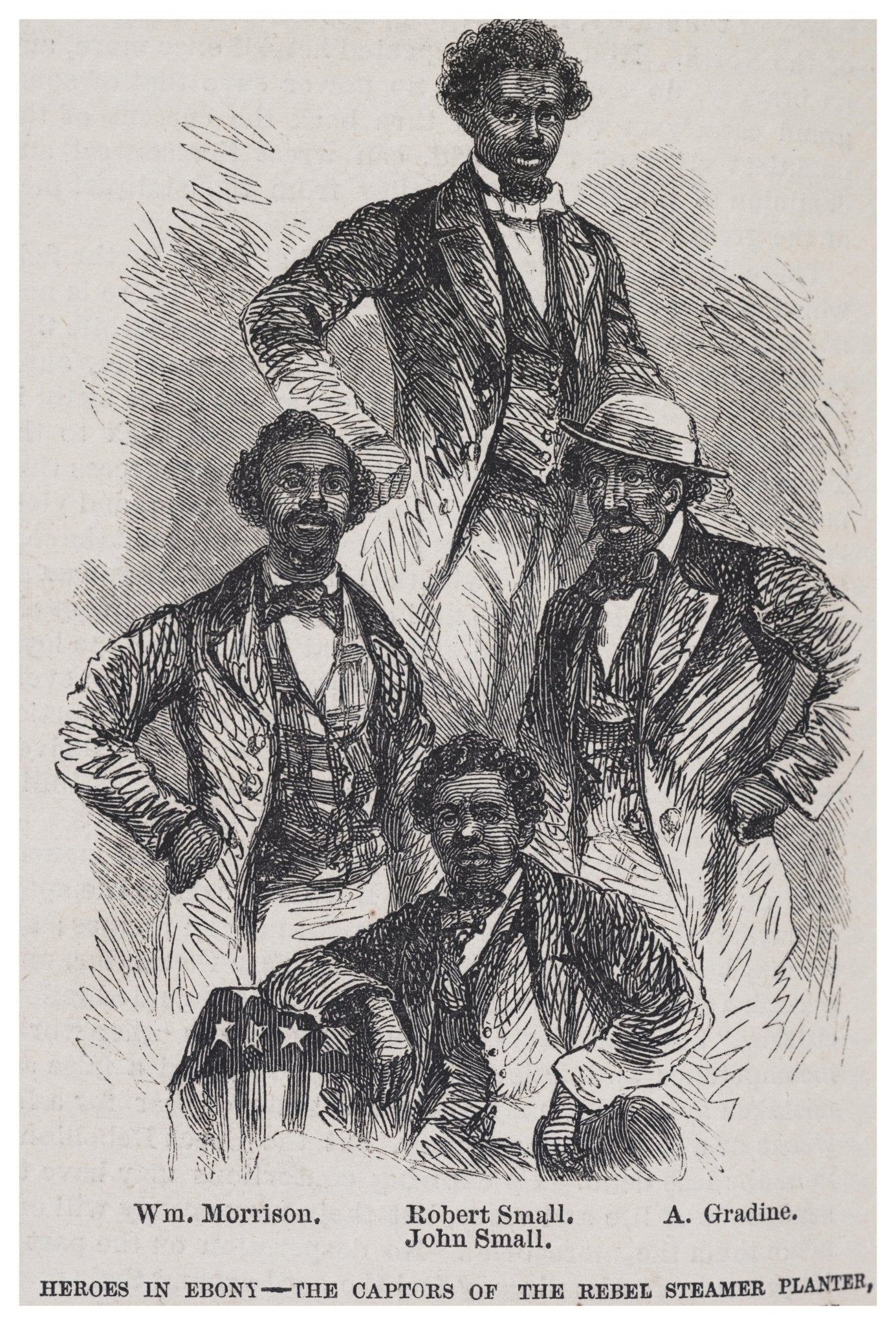 Vintage Photo of Robert Small & Co, Captors of Rebel Steamer Planter - Available at KNOWOL