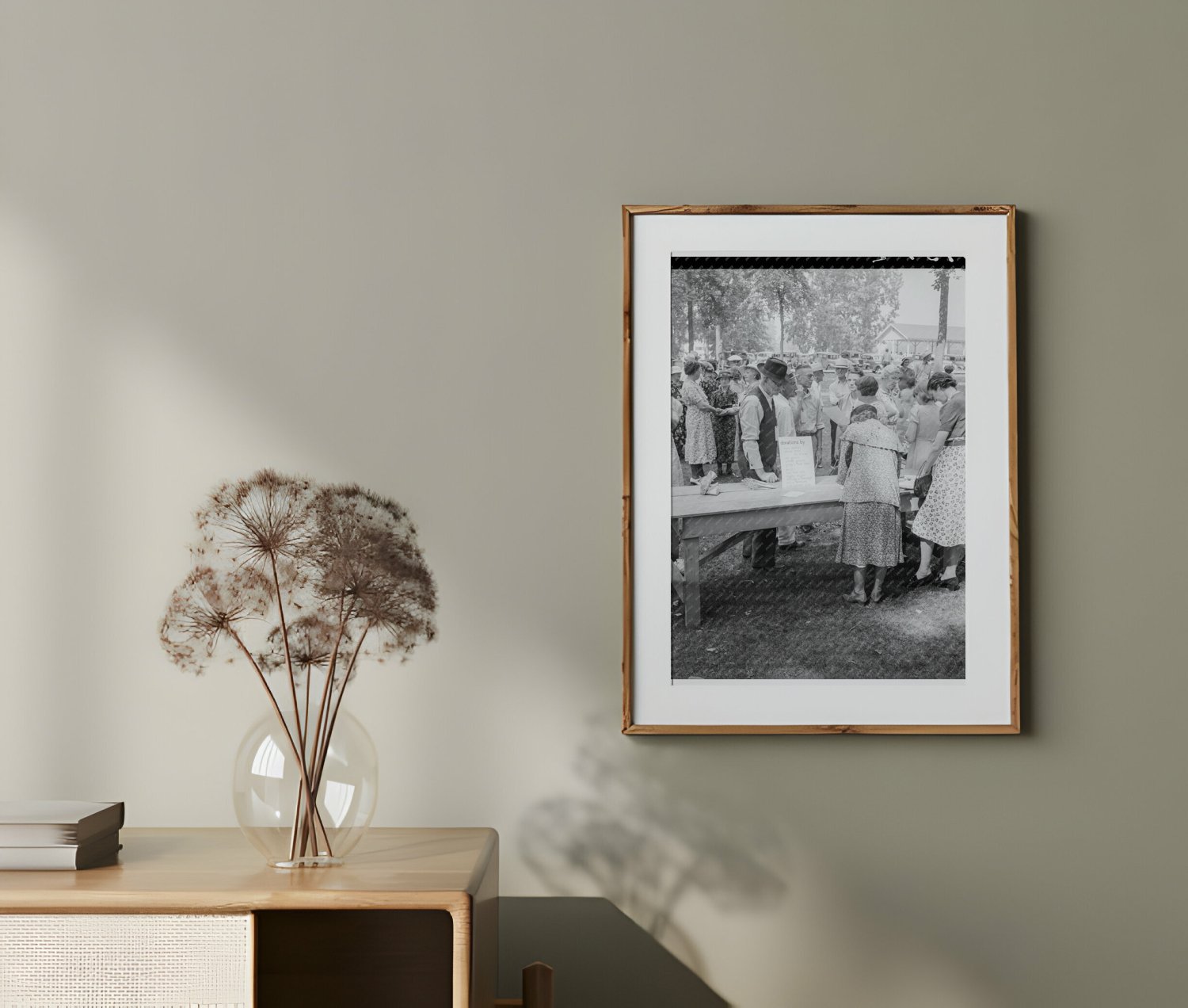 Vintage Picnic in Grants Pass Oregon August 1939 by the Rogue River - Available at KNOWOL