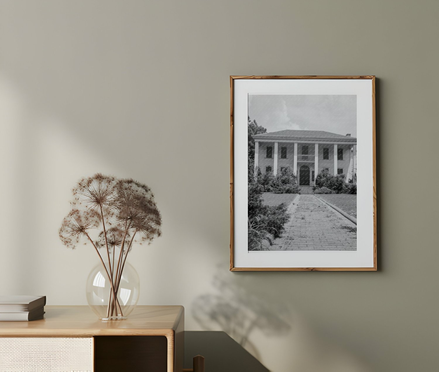 Vintage Plantation Home in Marshallville Georgia July 1937 FSA Collection - Available at KNOWOL