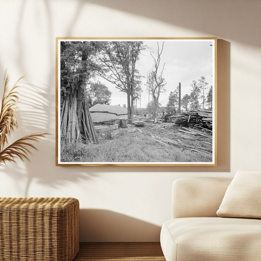 Vintage Portable Sawmill Chapel Hill North Carolina 1939 - Available at KNOWOL