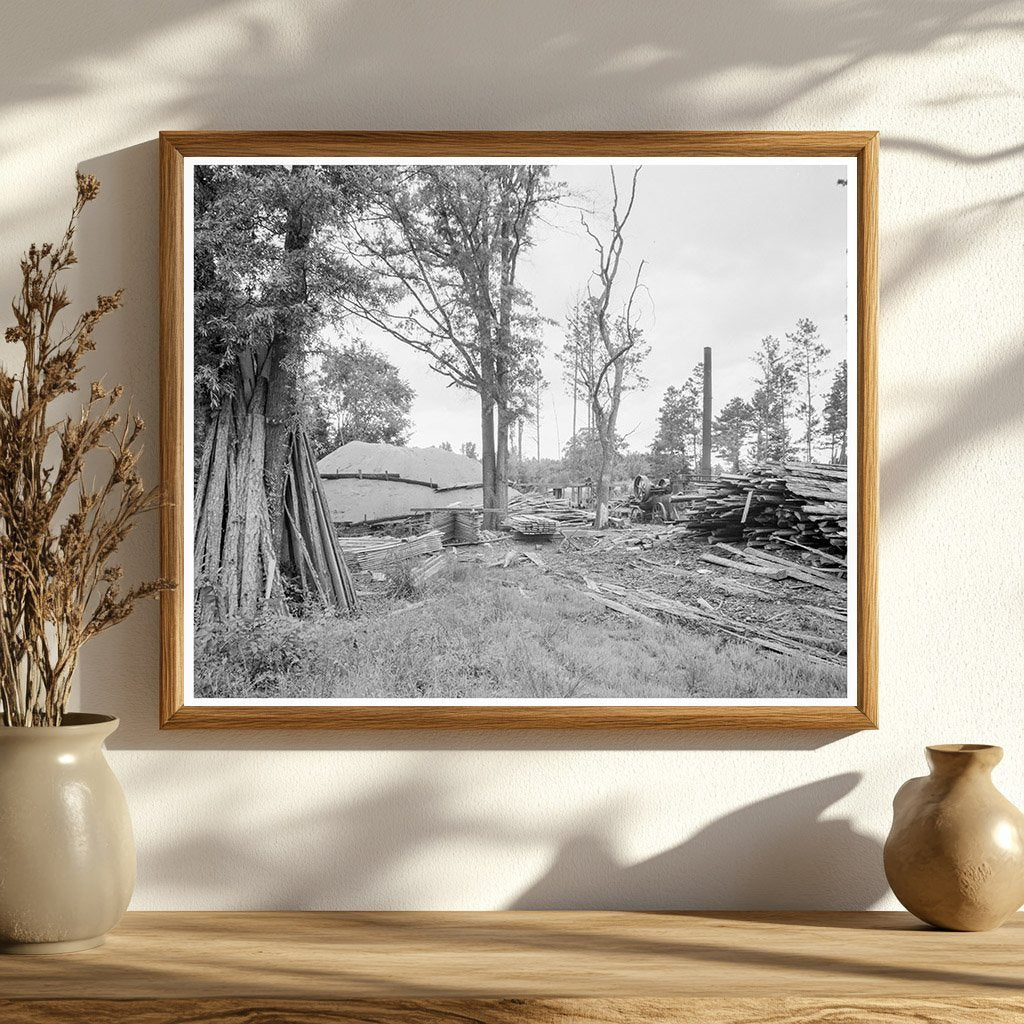 Vintage Portable Sawmill Chapel Hill North Carolina 1939 - Available at KNOWOL