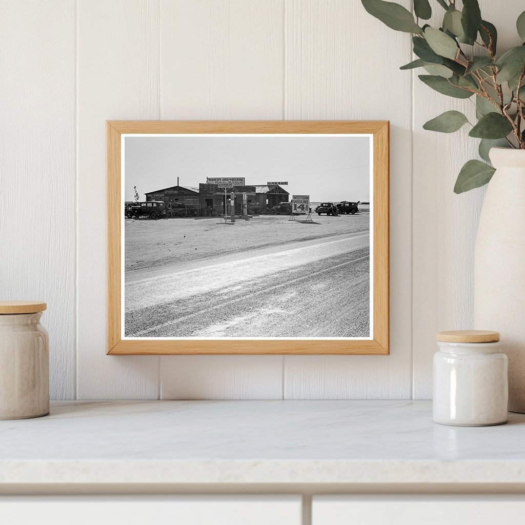 Vintage Roadside Scene California 1939 - Available at KNOWOL