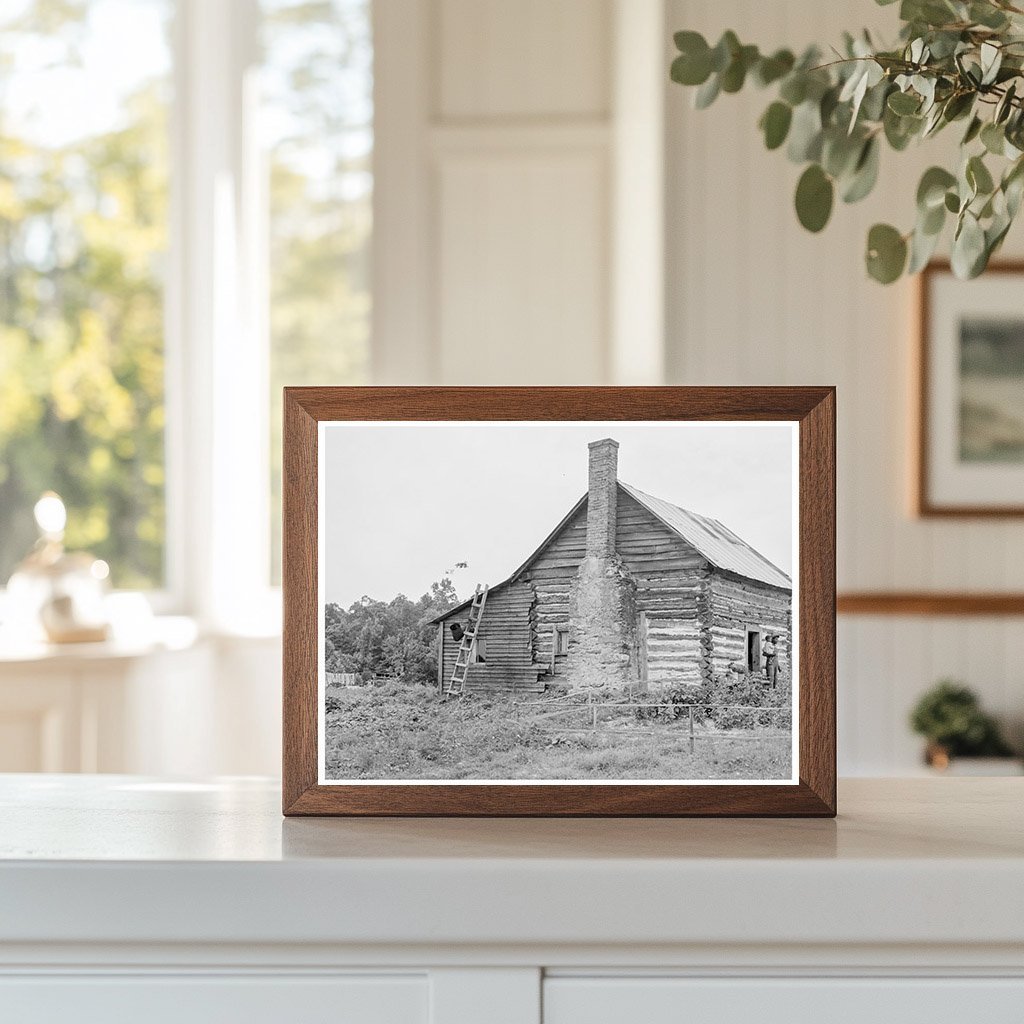 Vintage Sharecroppers House North Carolina July 1939 - Available at KNOWOL
