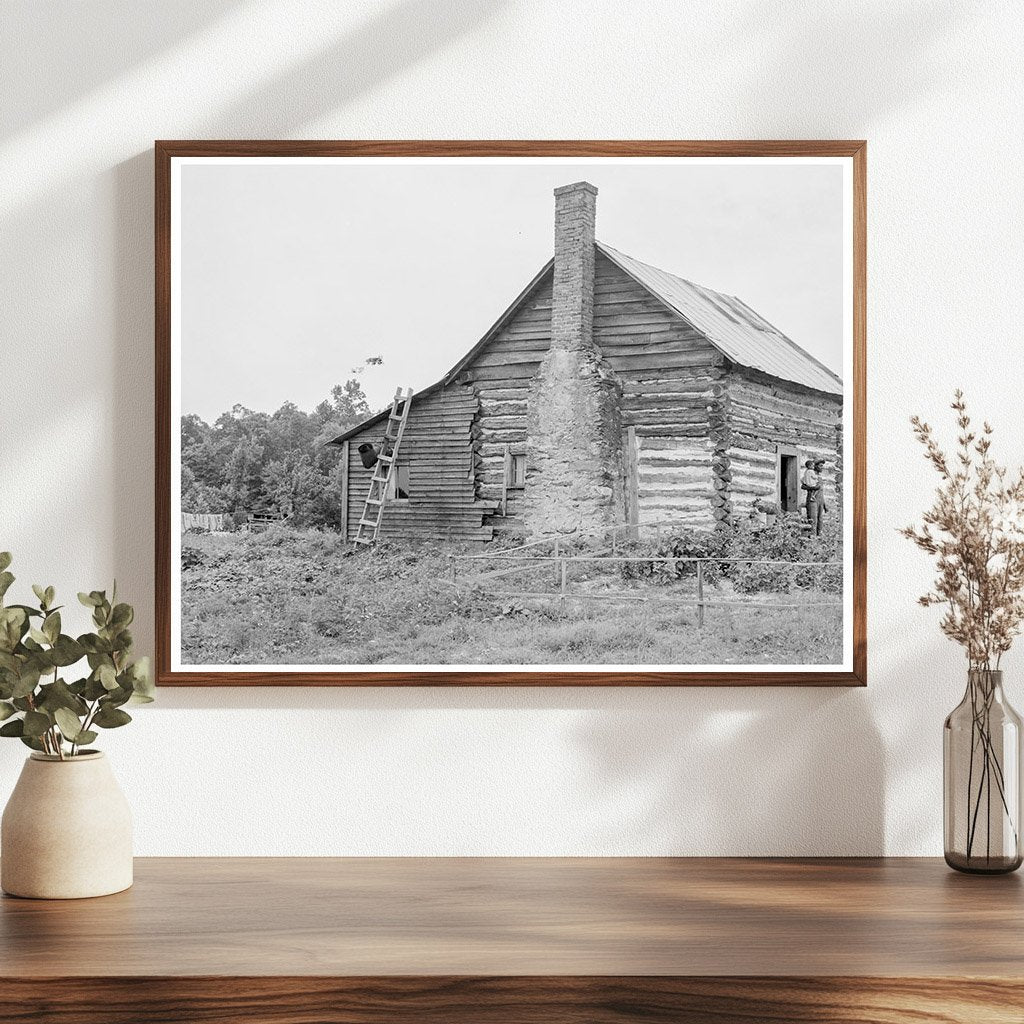 Vintage Sharecroppers House North Carolina July 1939 - Available at KNOWOL