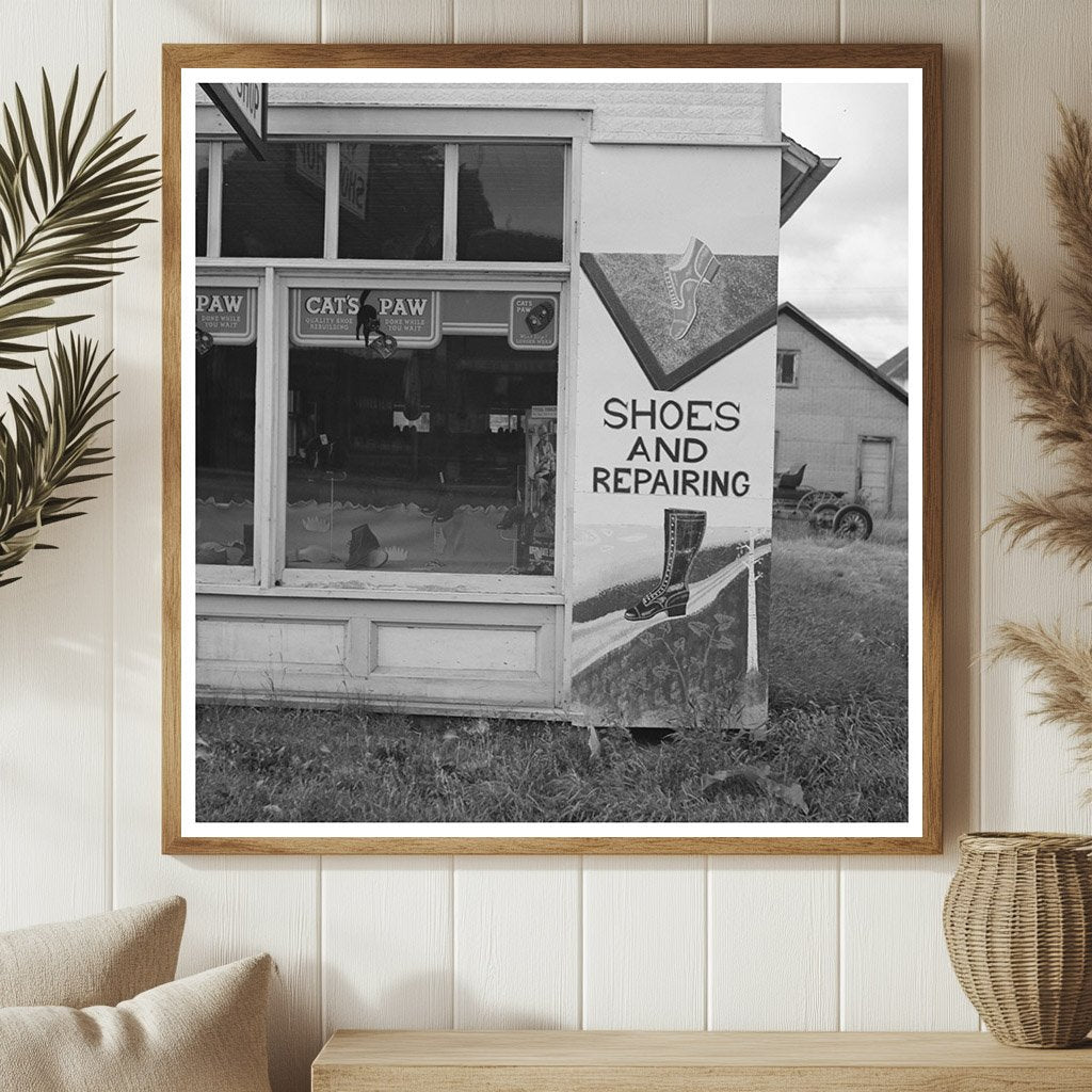 Vintage Shoe Store in Tower Minnesota August 1937 - Available at KNOWOL
