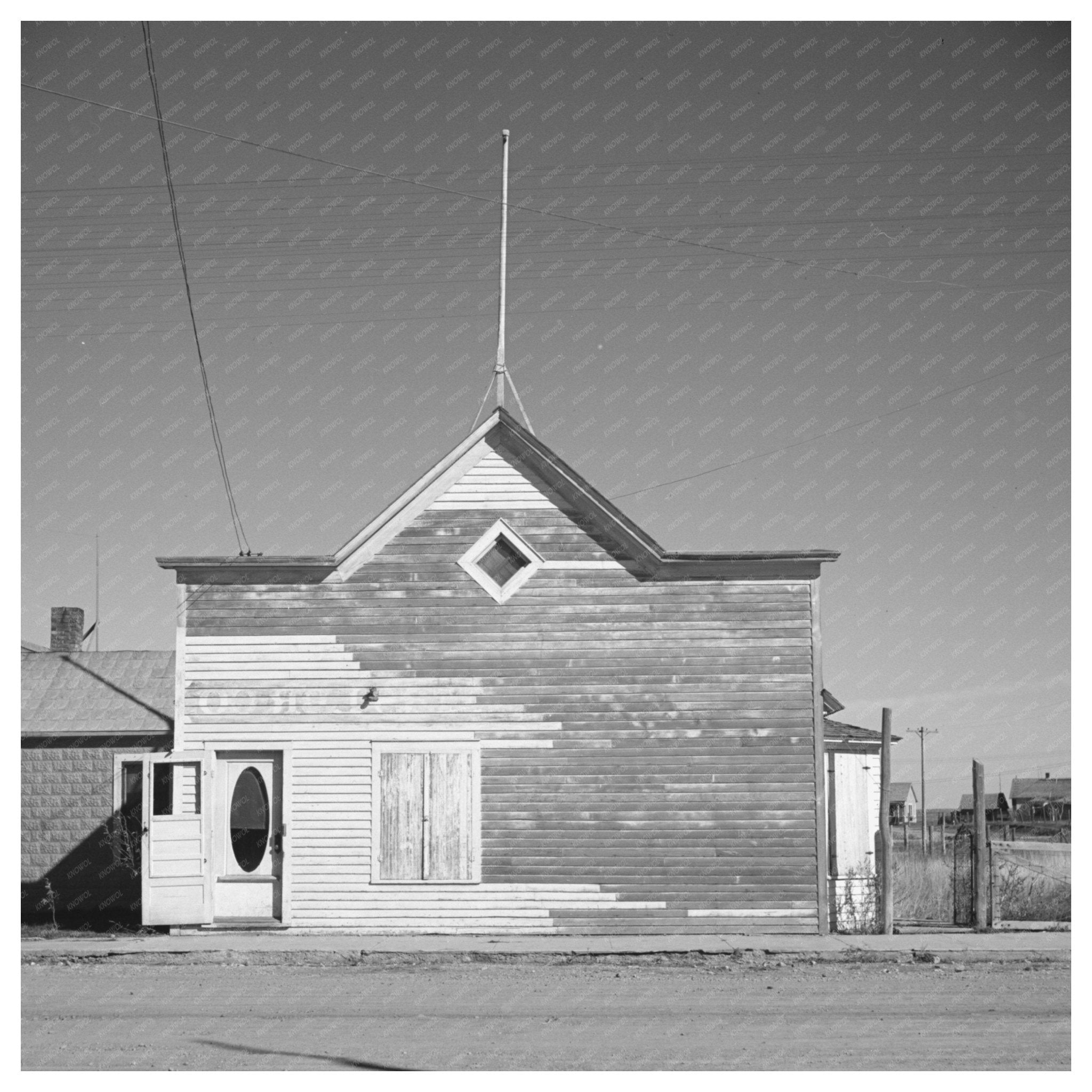 Vintage Store in Des Lacs North Dakota 1937 - Available at KNOWOL