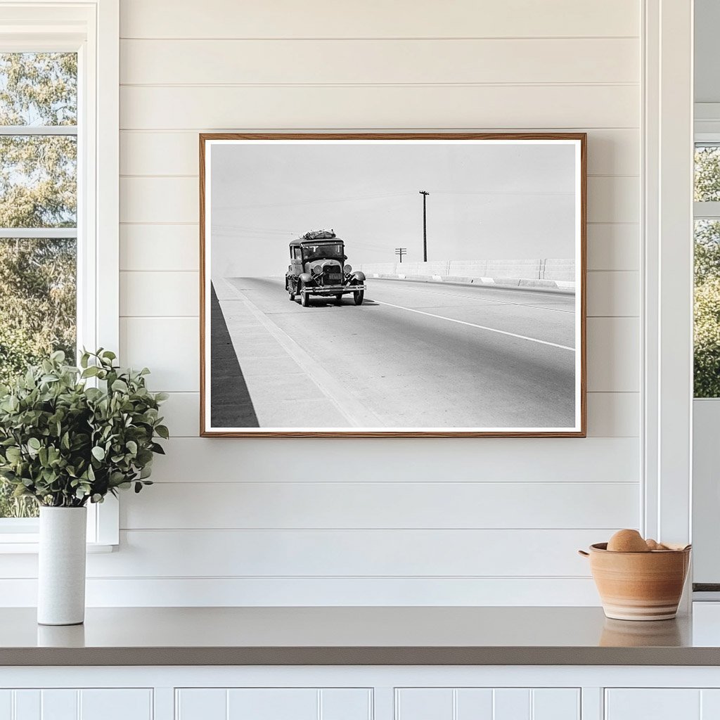 Vintage U.S. Route 99 Overpass California 1939 - Available at KNOWOL