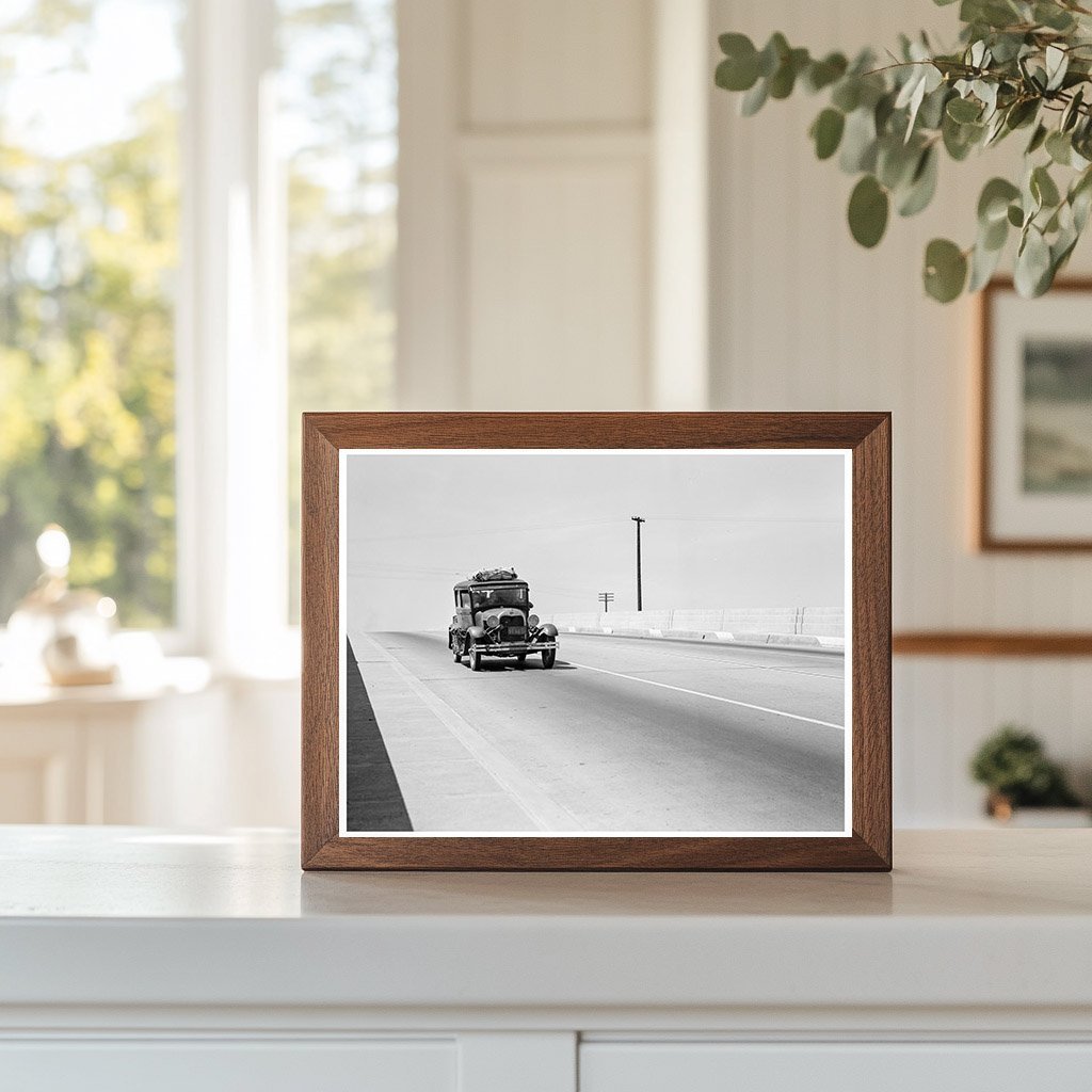 Vintage U.S. Route 99 Overpass California 1939 - Available at KNOWOL