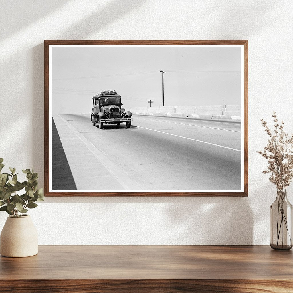 Vintage U.S. Route 99 Overpass California 1939 - Available at KNOWOL