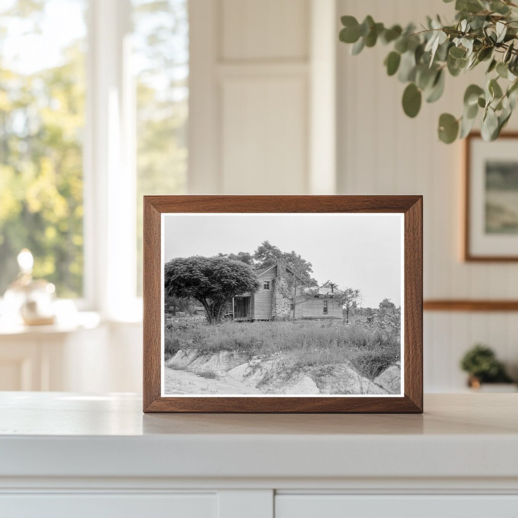 Vintage Weatherboard House in North Carolina July 1939 - Available at KNOWOL