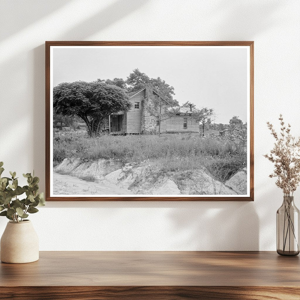 Vintage Weatherboard House in North Carolina July 1939 - Available at KNOWOL