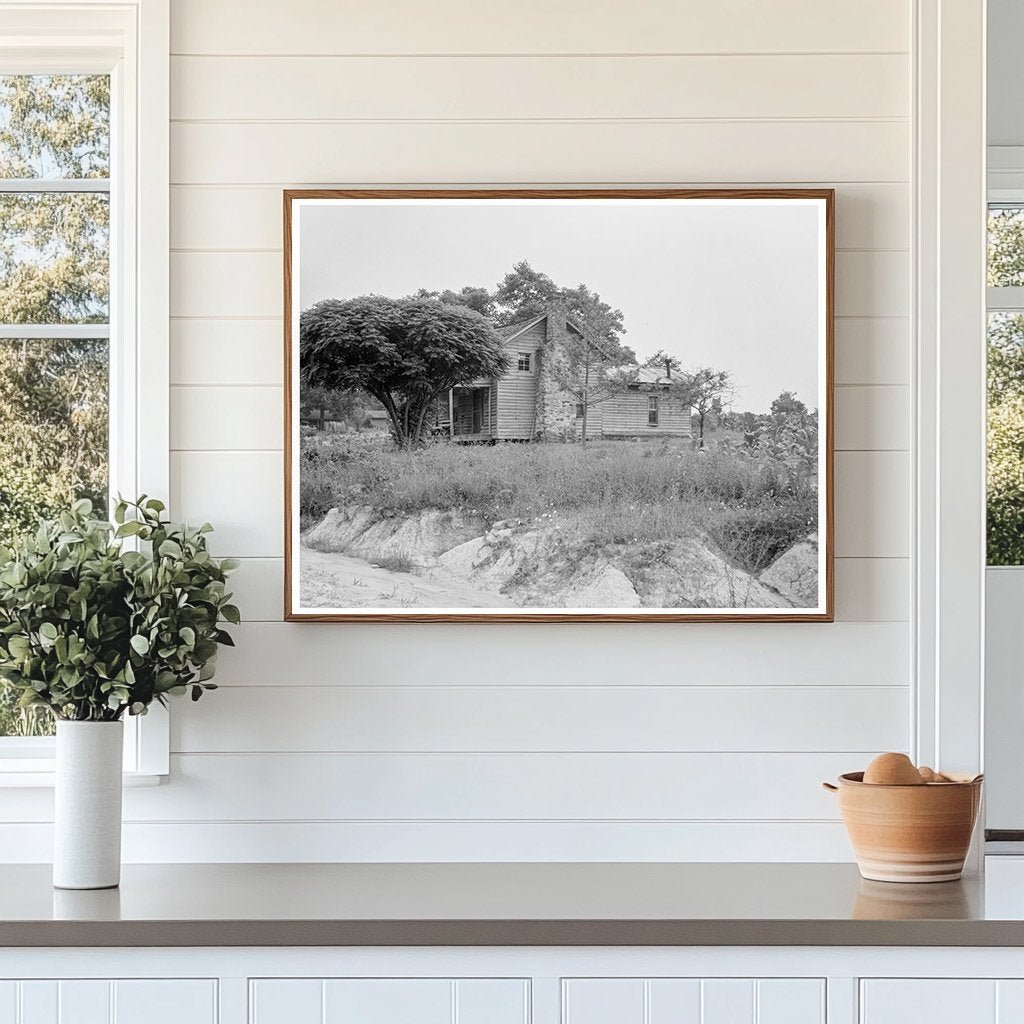 Vintage Weatherboard House in North Carolina July 1939 - Available at KNOWOL