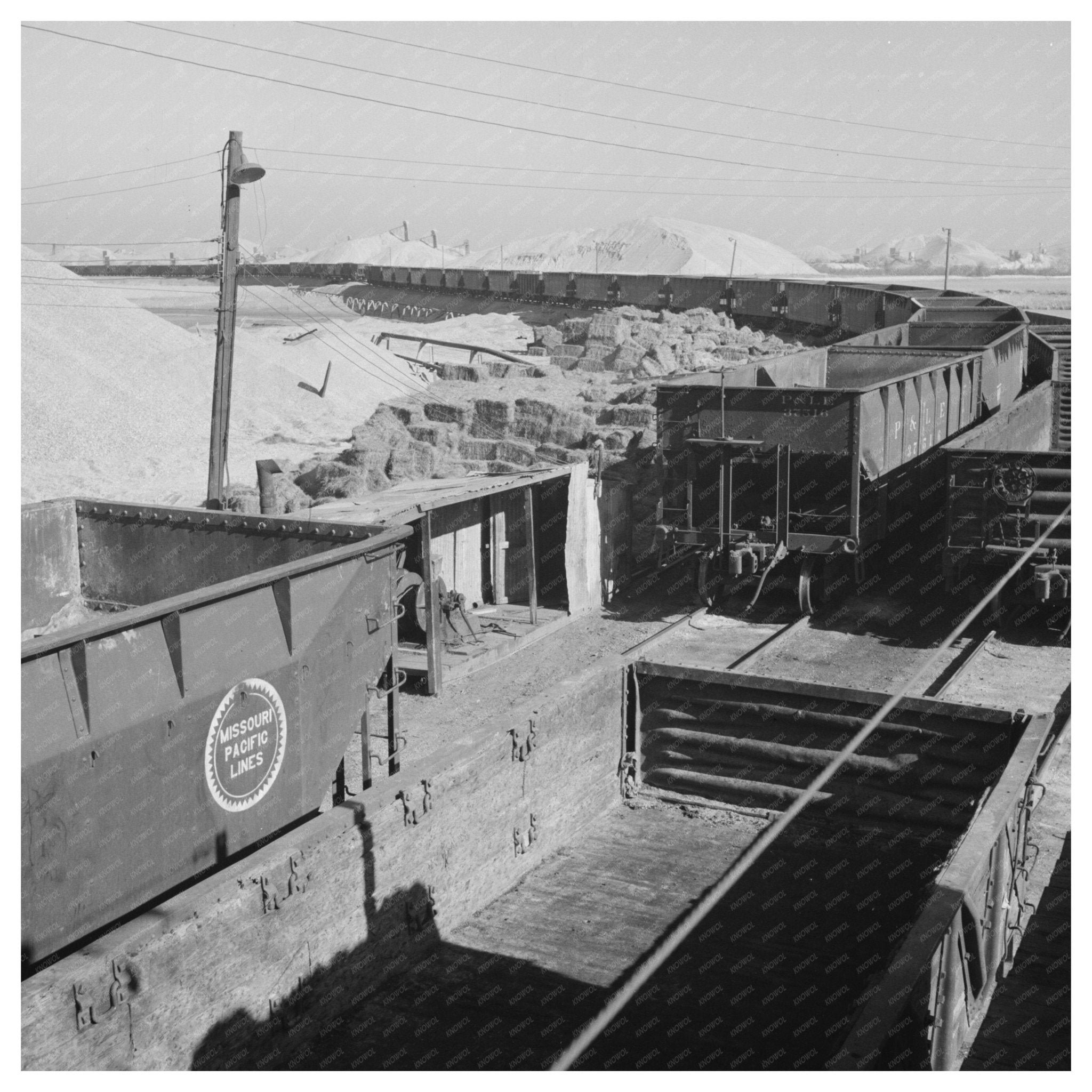 Vintage World War II Zinc Lead Ore Transport at Eagle - Picher 1940s - Available at KNOWOL