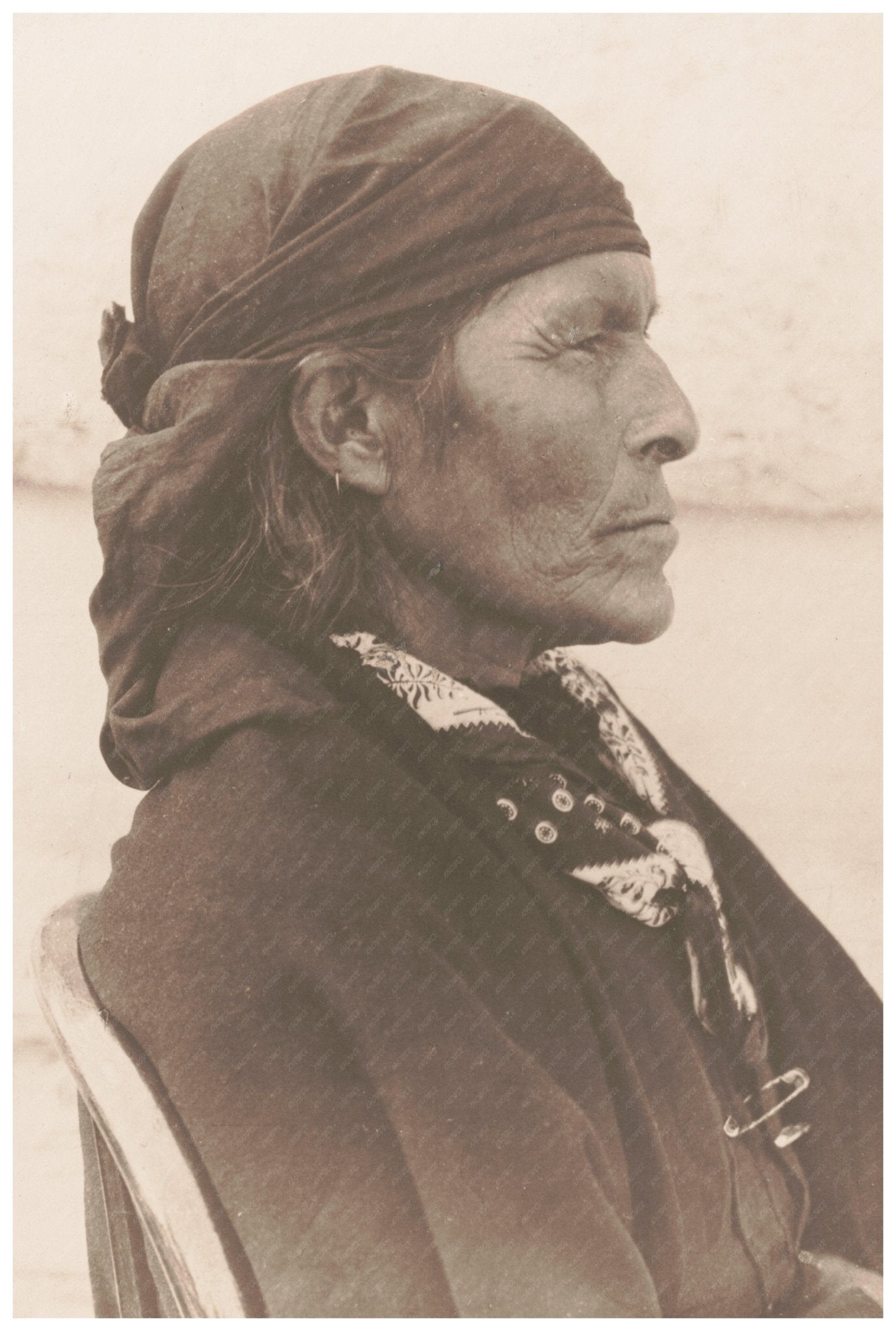 Wah Shosh Kons Ojibwe Grand Portage Vintage Image 1900 - Available at KNOWOL