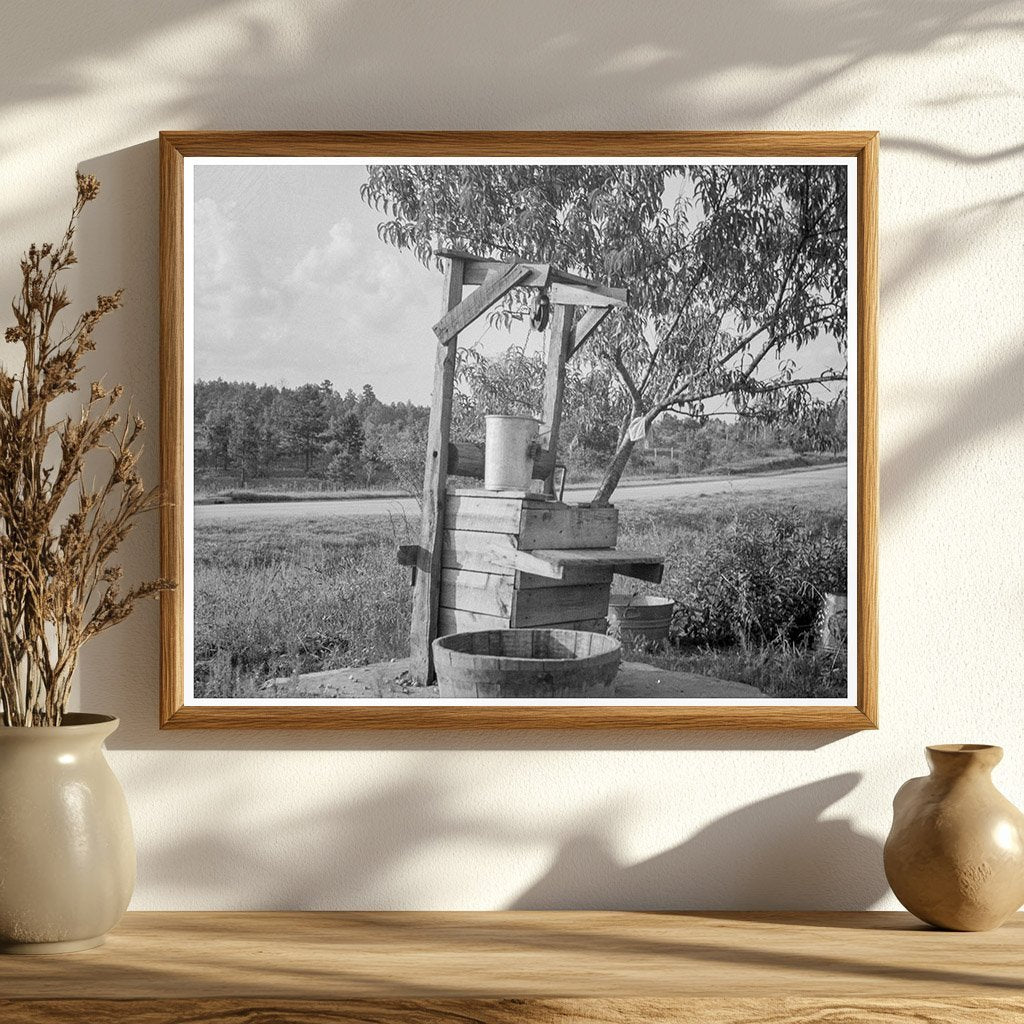 Water Supply in Hartwell Georgia 1937 Vintage Photo - Available at KNOWOL