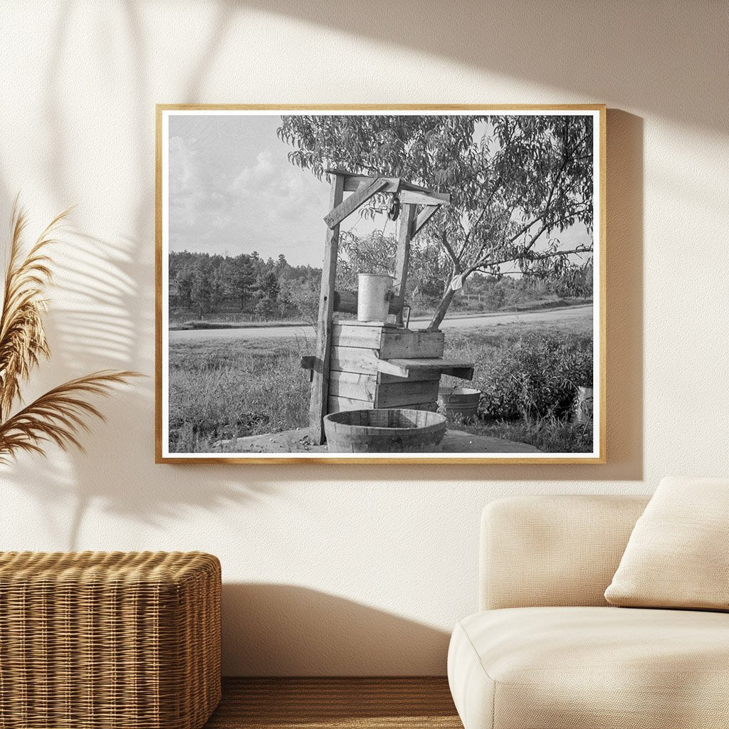 Water Supply in Hartwell Georgia 1937 Vintage Photo - Available at KNOWOL