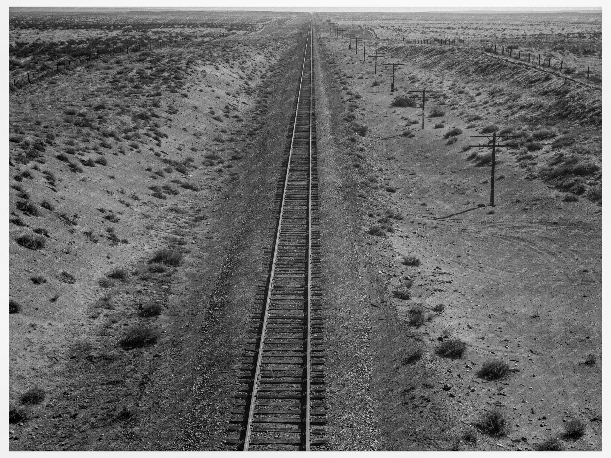 Western Pacific Line in Northern Oregon 1939 Vintage Photo - Available at KNOWOL