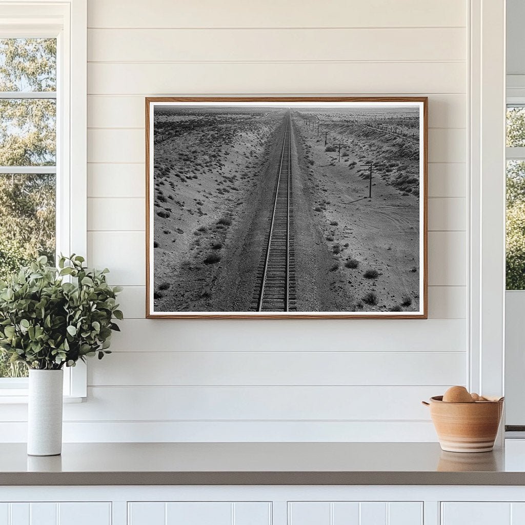Western Pacific Line in Northern Oregon 1939 Vintage Photo - Available at KNOWOL