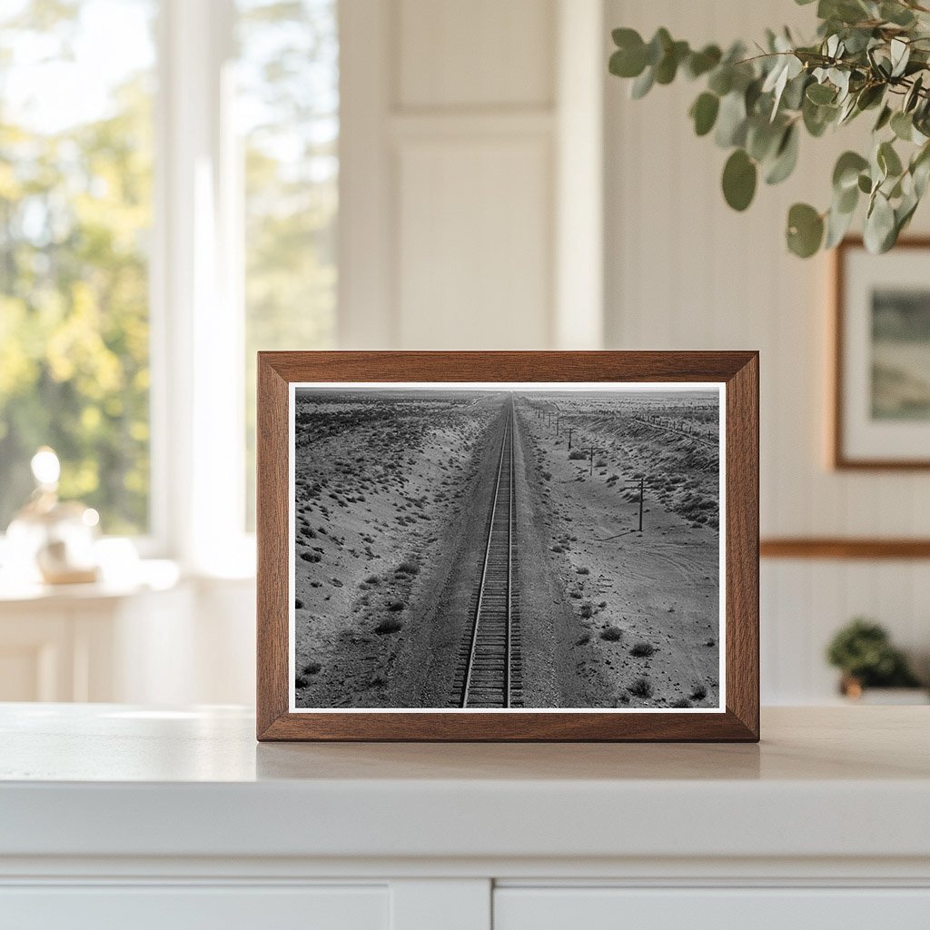 Western Pacific Line in Northern Oregon 1939 Vintage Photo - Available at KNOWOL