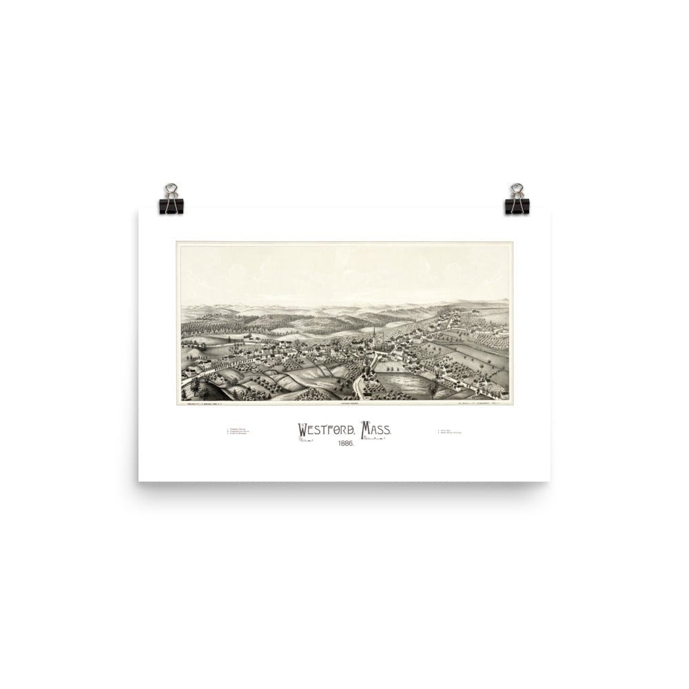 Westford, MA 1886 - Available at KNOWOL