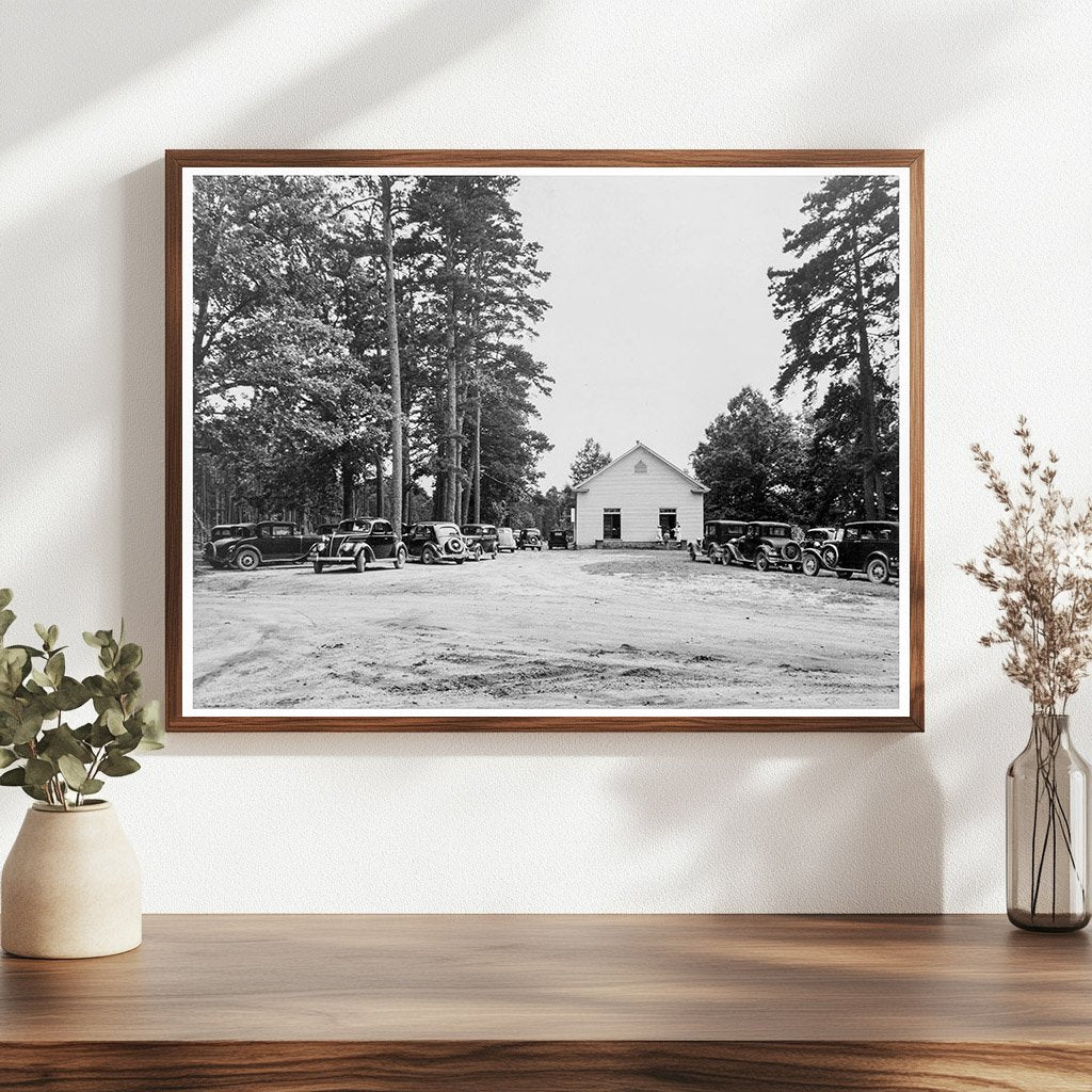 Wheeleys Church North Carolina July 1939 Vintage Photo - Available at KNOWOL