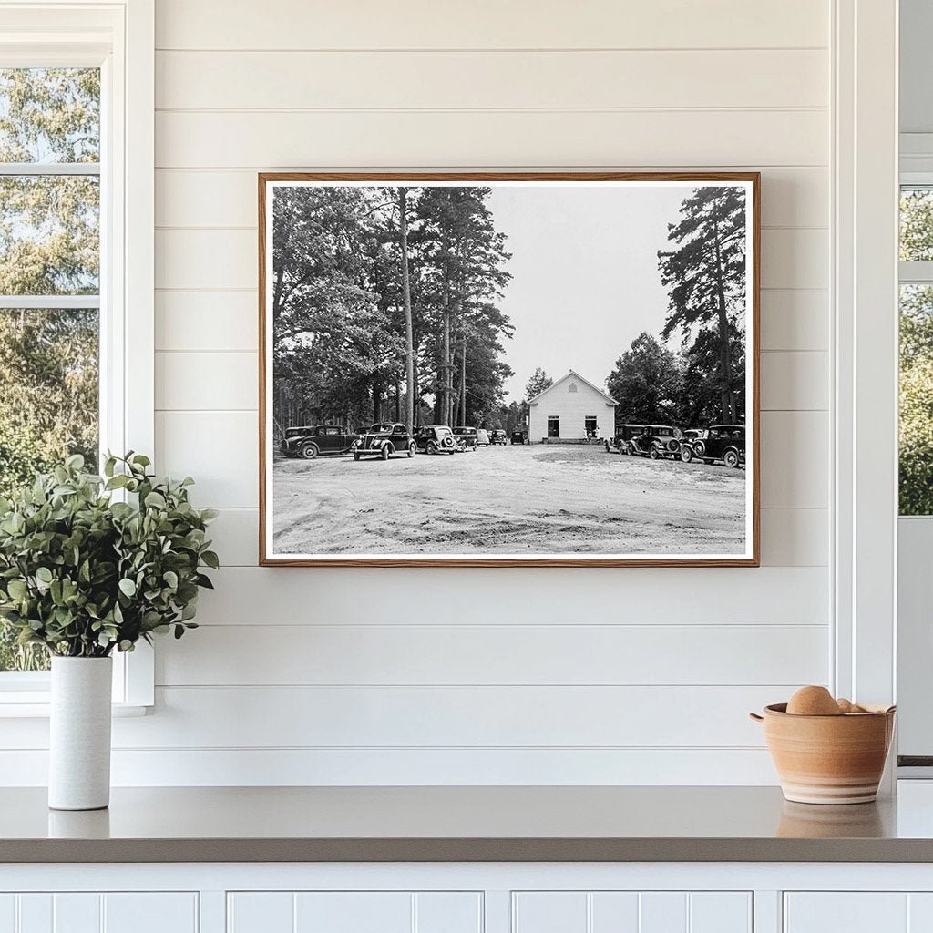 Wheeleys Church North Carolina July 1939 Vintage Photo - Available at KNOWOL