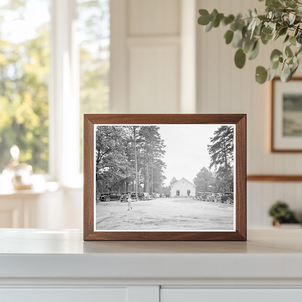 Wheeleys Church Vintage Image North Carolina 1939 - Available at KNOWOL
