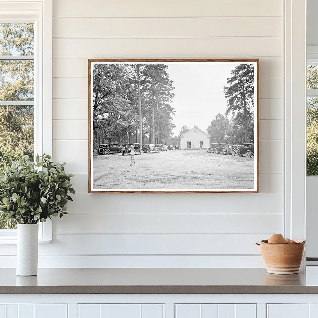 Wheeleys Church Vintage Image North Carolina 1939 - Available at KNOWOL