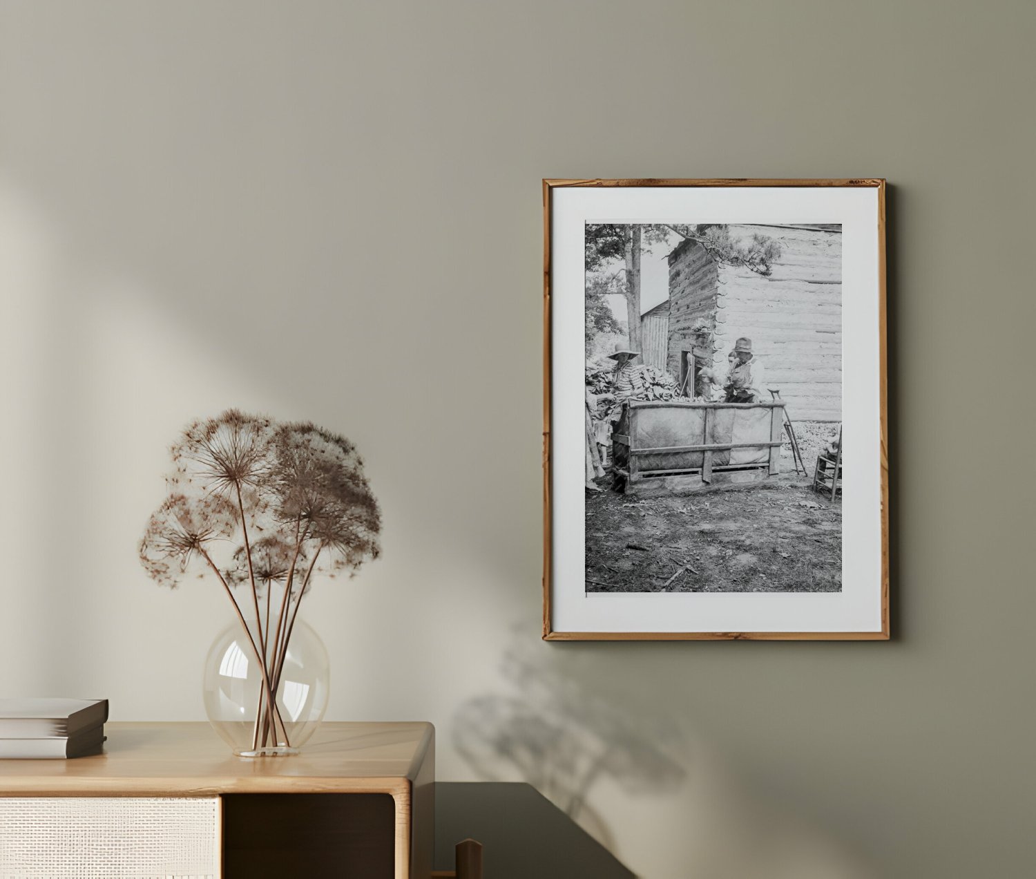 Wives of Tobacco Tenants in Granville County North Carolina July 1939 Vintage Photo - Available at KNOWOL